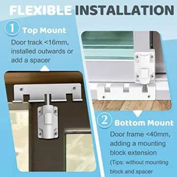Secure Your Home with CALDEVER Patio Sliding Door Lock