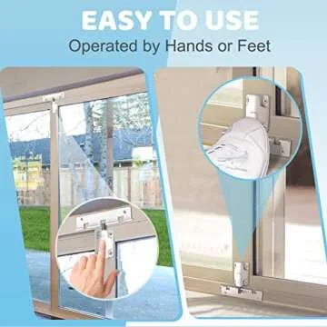 Secure Your Home with CALDEVER Patio Sliding Door Lock