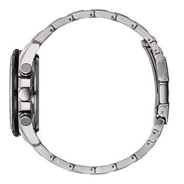 Citizen Men's Eco-Drive Sport Luxury PCAT Chronograph Super Titanium™ Watch - 42mm Black Dial