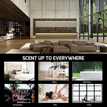 JCloud Waterless Aromatherapy Diffuser for Home & Office