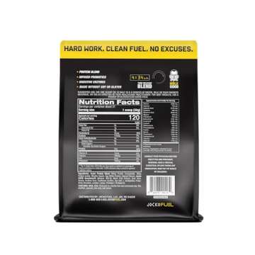 Jocko Fuel Mölk Whey Protein Powder 22g Low Sugar Monk Fruit Blend - Muscle Recovery & Growth, Pack...