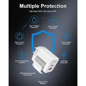 Powerful Triple Pack USB-C Wall Charger for Fast Charging