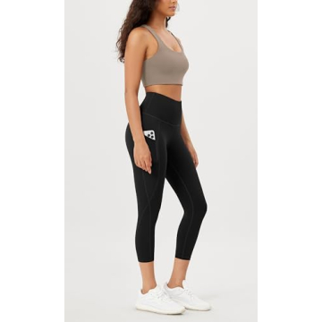 ODODOS High Waisted Yoga Leggings with Pockets Tummy Control