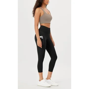 ODODOS High Waisted Yoga Leggings with Pockets Tummy Control