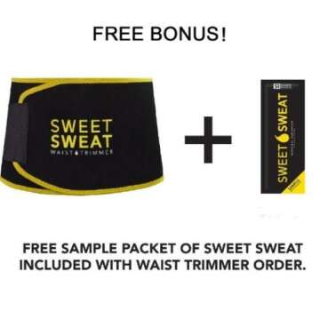 Sweet Sweat Waist Trimmer for Enhanced Workouts