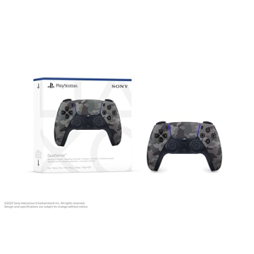 PlayStation DualSense Wireless Controller - Gray Camouflage for PS5