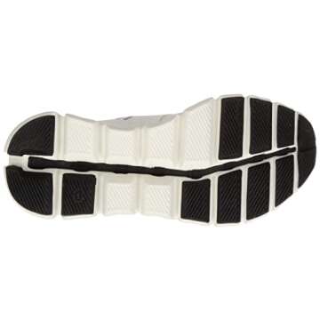 On Women's Cloud X 3 Sneakers, White/Black, 8.5 Medium US