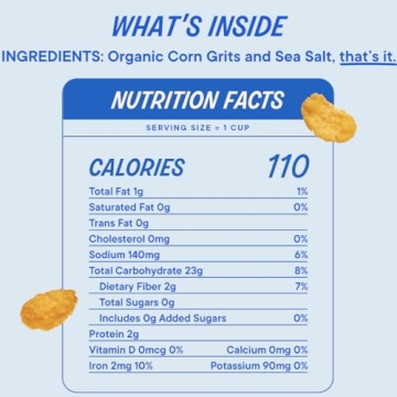 Organic Corn Flakes Cereal Pack - Gluten-Free & Zero Sugar