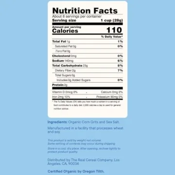 Organic Corn Flakes Cereal Pack - Gluten-Free & Zero Sugar