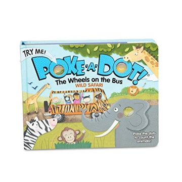 Interactive Toddler Book with Sensory Popping Dots