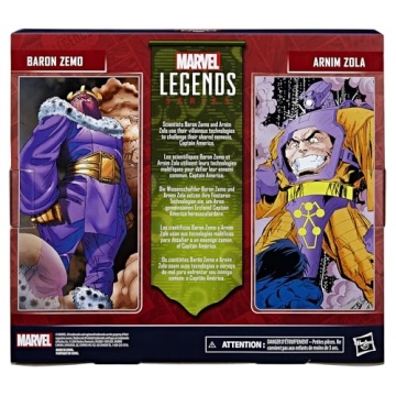Marvel Legends Zemo Zola Action Figures 2-Pack