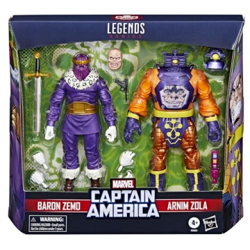 Marvel Legends Zemo Zola Action Figures 2-Pack