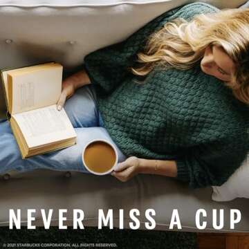 Starbucks K-Cup Coffee Pods, Toasted Graham Flavored Coffee, Naturally Flavored, 100% Arabica, 1 box (10 pods)