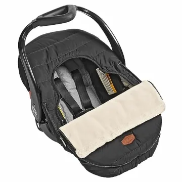 JJ Cole Winter Baby Car Seat Cover with Sherpa Lining