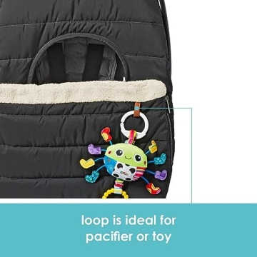 JJ Cole Winter Baby Car Seat Cover with Sherpa Lining