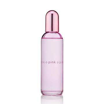 COLOUR ME Pink by Milton-Lloyd - Perfume for Women - Floral Scent - Opens with Almond Blossom, Lilies, and White Rose - Blended with Vanilla Base - For Warm, Romantic Ladies - 3.4 oz EDP Spray