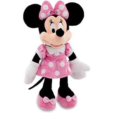 Disney 16" Minnie Mouse in Pink Dress Plush Doll for Kids