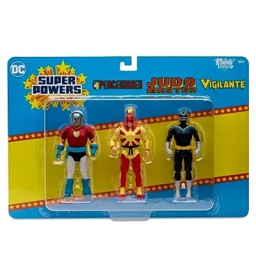 McFarlane DC Super Powers Peacemaker Vigilante Judo Master 3pk
