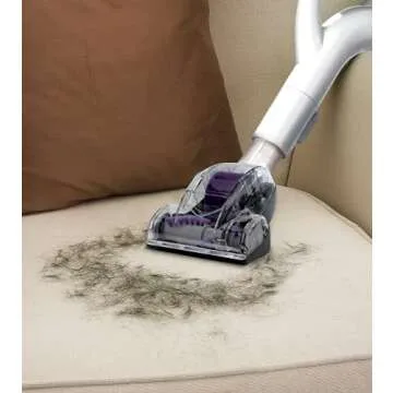 Shark NV358 Navigator Lift-Away Professional Bagless Upright Vacuum Cleaner, HEPA Filter, Powerful & Lightweight, Clean Carpet, Hard Floor & Above Floor, Crevice Tool, Dusting & Pet Power Brush, White