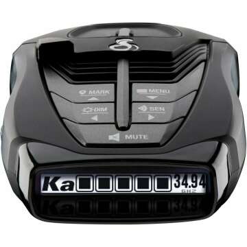 Cobra RAD 480i Radar Detector with Bluetooth & Long Range
