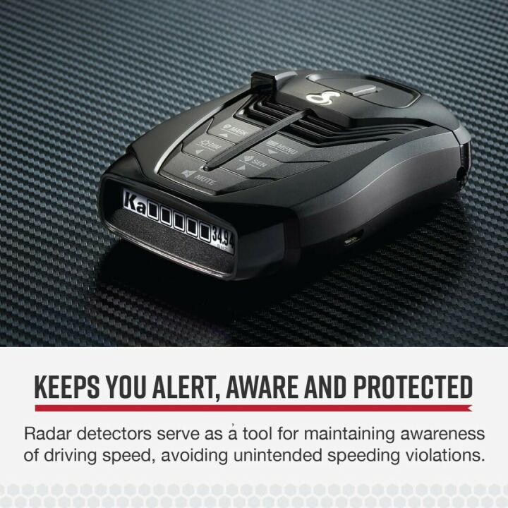 Cobra RAD 480i Radar Detector with Bluetooth & Long Range