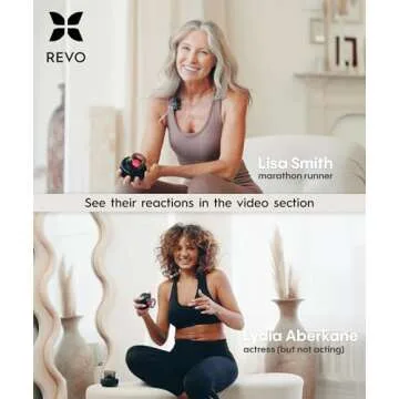 REVO The Original 4-in-1 Smart Cupping Therapy Massager, Red Light Therapy for Targeted Pain Relief, Knots, Aches, Muscle Soreness, Circulation & Tighter Skin, Portable Electric Massager- 2 Pack