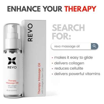 REVO The Original 4-in-1 Smart Cupping Therapy Massager, Red Light Therapy for Targeted Pain Relief, Knots, Aches, Muscle Soreness, Circulation & Tighter Skin, Portable Electric Massager- 2 Pack