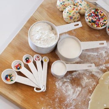 Beille 10pc Eco-Friendly Measuring Cups Spoons Set