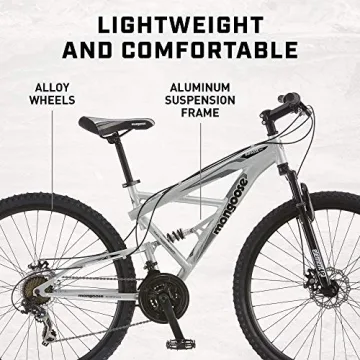 Mongoose Impasse Full Suspension Mountain Bike for All Riders