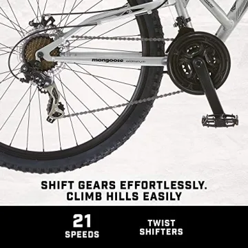 Mongoose Impasse Full Suspension Mountain Bike for All Riders