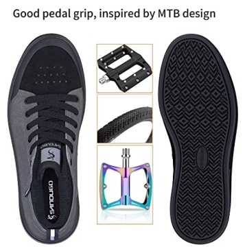 Men's Sandugo D/H Enduro Cycling Shoes for Flat Pedals