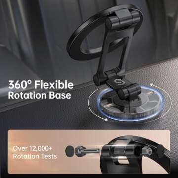 High Quality SYNCWIRE MagSafe Car Mount with 360° Rotation