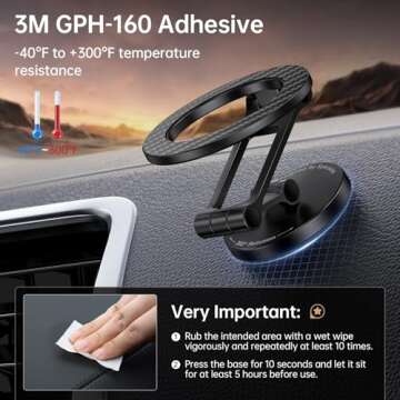 High Quality SYNCWIRE MagSafe Car Mount with 360° Rotation