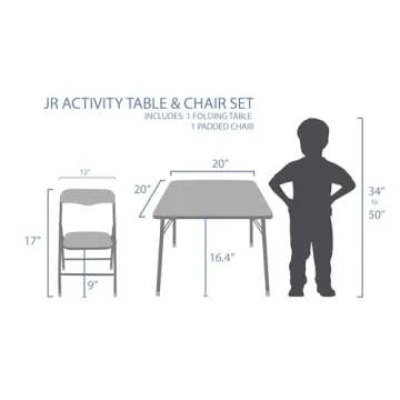 Mickey Mouse Table & Chair Set for Toddlers 24-48M