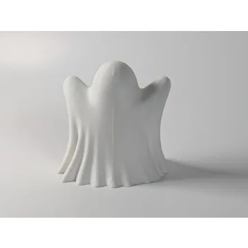 LED Tea Light Halloween Ghost Decoration Spooky Candle Holder