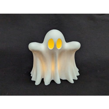 LED Tea Light Halloween Ghost Decoration Spooky Candle Holder