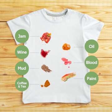 Natural Boar Bristle Laundry Stain Brush for Delicate Fabrics