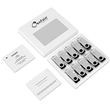 10-Pack Enfain 16GB USB Flash Drives for Easy Data Storage