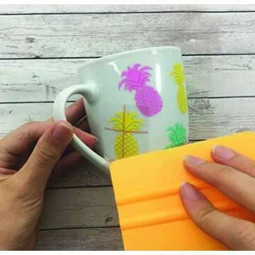 Craftables Black Vinyl Roll - Permanent, Adhesive, Glossy & Waterproof | 12" x 10' | for Crafts, Cricut, Silhouette, Expressions, Cameo, Decal, Signs, Stickers