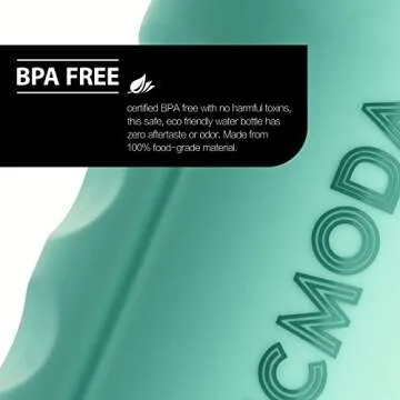 CHICMODA Collapsible Water Bottle - BPA-Free, Leak-Proof