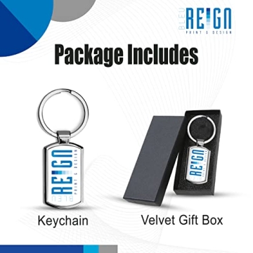 Bleu Reign Personalized Missouri License Plate Keychain