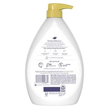 Dove Body Wash to Revitalize and Refresh Skin Mango Butter and Almond Butter Effectively Washes Away Bacteria While Nourishing Your Skin 34 oz 3 Count