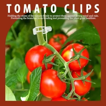 FANDAMEI 300 PCS Plant Support Clips for Gardeners