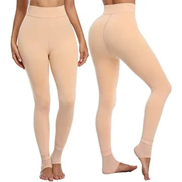 Warmth & Comfort: CHRLEISURE Fleece-Lined Leggings