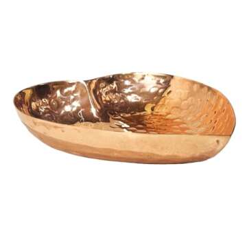 Copper Heart Shape Dish - Hand Hammered Pure Copper Dish - Heart Shaped Bowl for Mothers Day, Wedding, Anniversary, Valentines Day