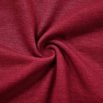 MITILLY Women's Summer Sleeveless V Neck Button Down Casual Pocket Swing Short Dress Small Wine Red