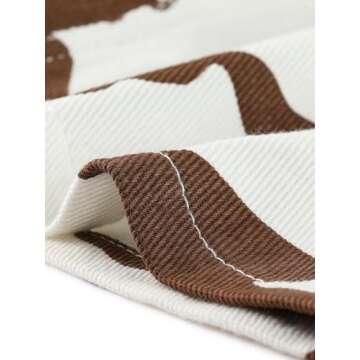 Allegra K Women's High Waist Mini Cow Print Skirt