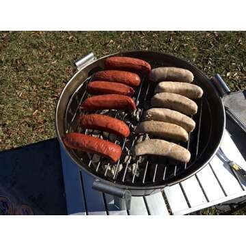 Old Smokey Charcoal Grill #14 - Compact & Portable for Delicious Grilling