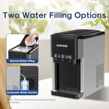 ICEPURE 3-in-1 Water Cooler with Ice Maker & Dispenser