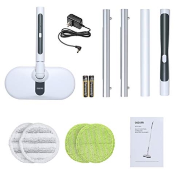 OGORI Cordless Electric Spin Mop for Easy Home Cleaning